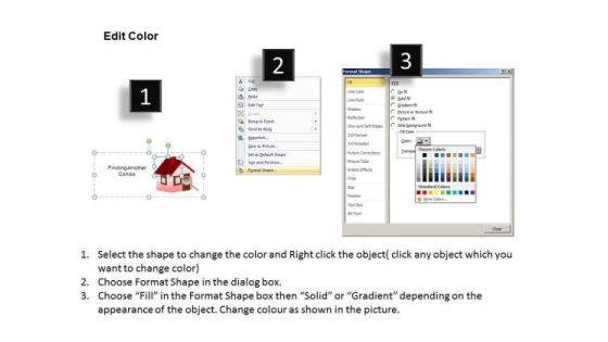 Business Circular Chart PowerPoint Templates Marketing Home Selling Process Ppt Slides