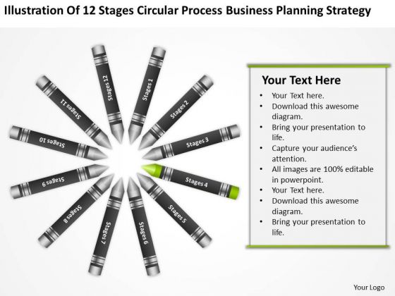 Business Concept Diagram Planning Strategy PowerPoint Templates Backgrounds For Slide