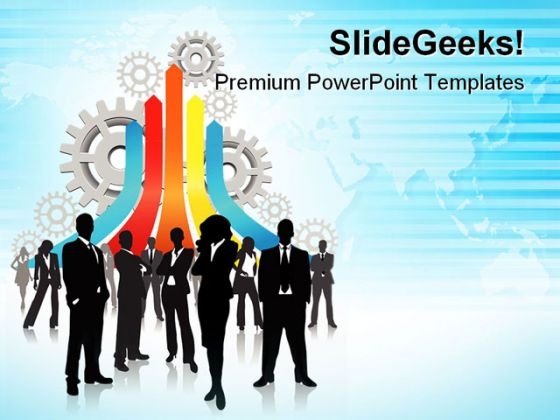 Business Concept Success PowerPoint Templates And PowerPoint Backgrounds 0711