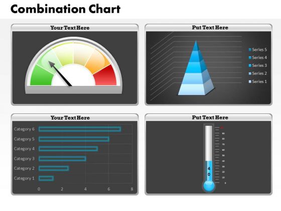 Business Cycle Diagram Business Dashboard Combination Chart Strategy Diagram