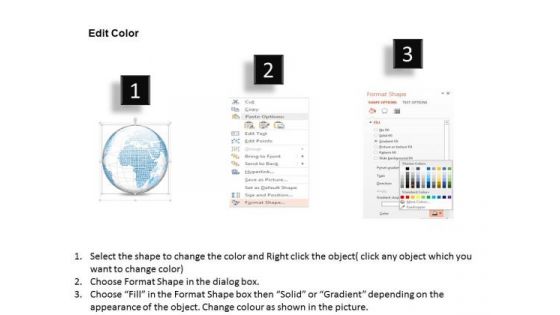 Business Diagram 3d Small Area Specific Globes Vectors Presentation Template