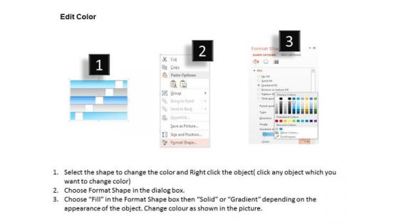 Business Diagram Five Staged Stair Style Text Boxes For Business Agenda Presentation Template