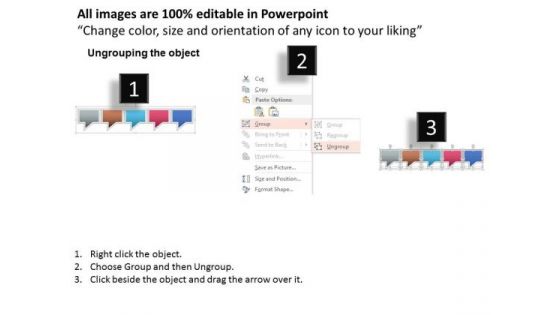 Business Diagram Five Steps Process Diagram Presentation Template