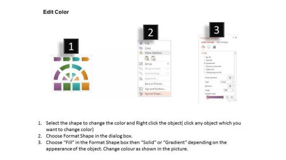 Business Diagram Four Staged Process Flow Chart Presentation Template