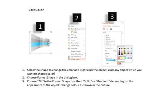 Business Diagram Four Text Boxes For Different Options Presentation Template