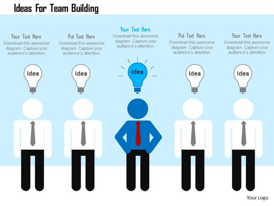 Business Diagram Ideas For Team Building Presentation Template