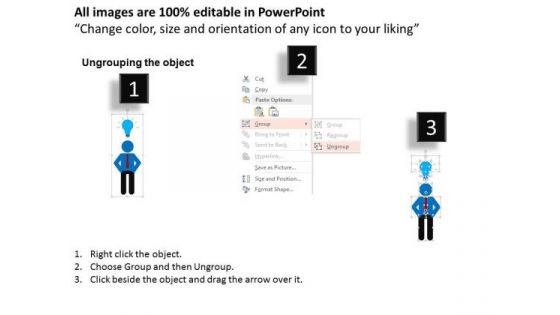 Business Diagram Ideas For Team Building Presentation Template