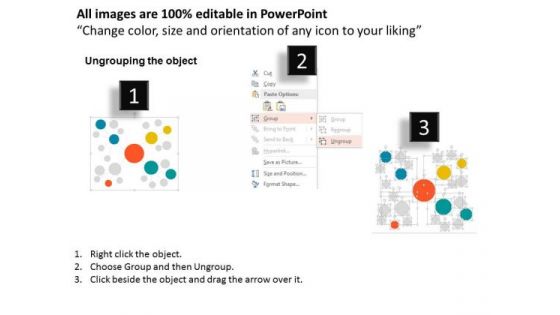 Business Diagram Mindmap For Marketing Product Development Presentation Template