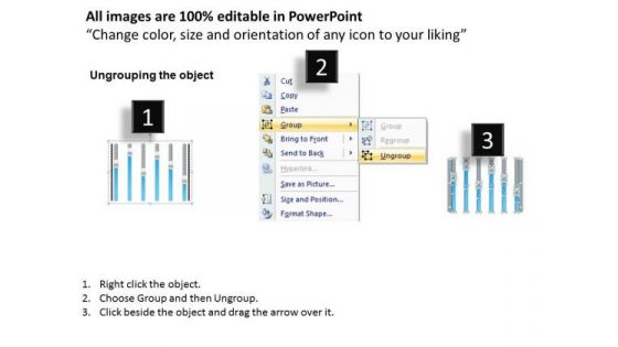 Business Diagram Music Sliders For Data Flow Technology And Control Presentation Template