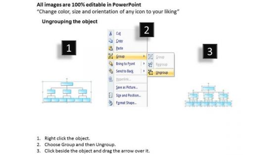 Business Diagram Organizational Chart Sample PowerPoint Ppt Presentation