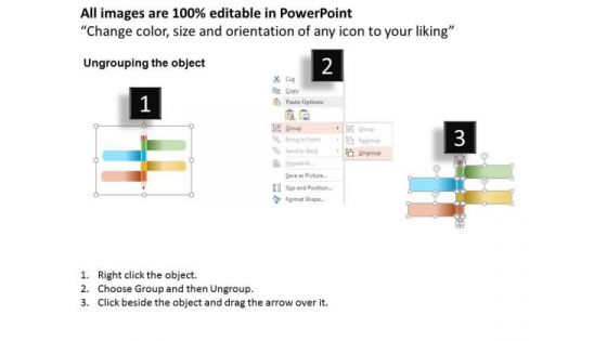 Business Diagram Pencil Process Four Stages Agenda Presentation Template