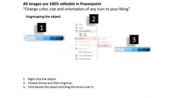 Business Diagram Six Staged Progress Meter Presentation Template