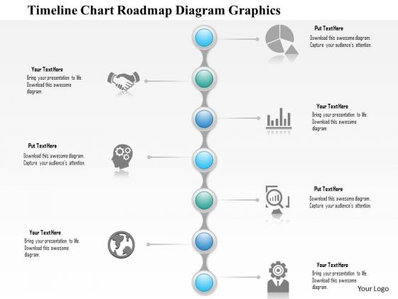 Business Diagram Timeline Diagram With Roadmap And Icons Presentation Template