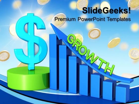 Business Dollar Graph Growth Success PowerPoint Templates And PowerPoint Themes 0712