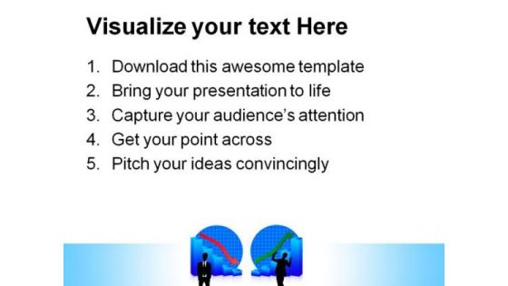 Business Failure And Growth Metaphor PowerPoint Themes And PowerPoint Slides 0511