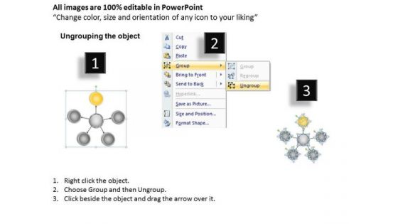 Business Flow Diagram Example PowerPoint Templates Free Download Ppt Slides
