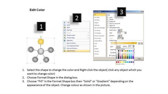 Business Flow Diagram Example PowerPoint Templates Free Download Ppt Slides
