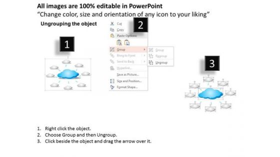Business Framework Big Data Cloud Storage PowerPoint Presentation