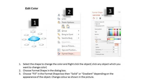 Business Framework Big Data Cloud Storage PowerPoint Presentation