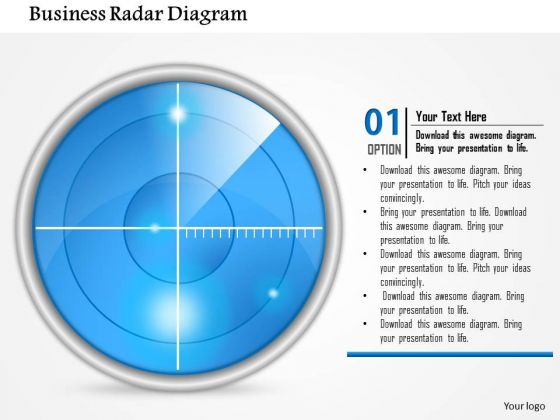 Business Framework Business Radar Diagram PowerPoint Presentation