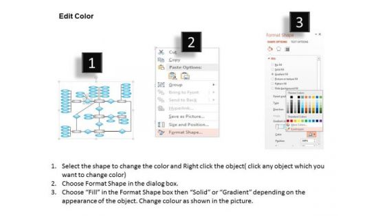 Business Framework Entity Relationship Diagram PowerPoint Presentation