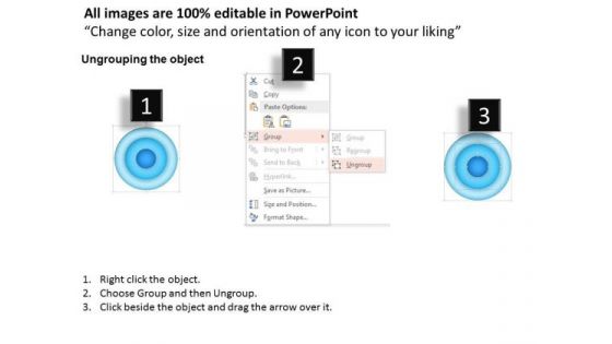 Business Framework Golden Circle PowerPoint Presentation