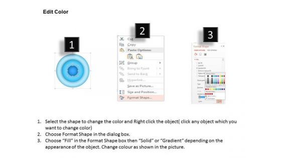 Business Framework Golden Circle PowerPoint Presentation