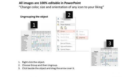Business Framework Implementation Map PowerPoint Presentation