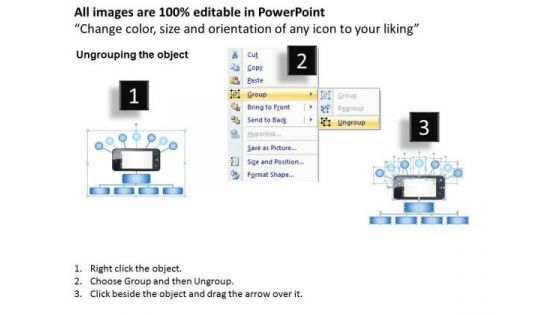 Business Framework Mobile Marketing PowerPoint Presentation