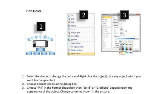 Business Framework Mobile Marketing PowerPoint Presentation