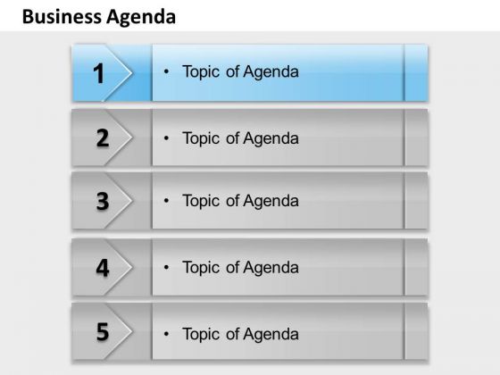 Business Framework Model Business Agenda Strategy Diagram