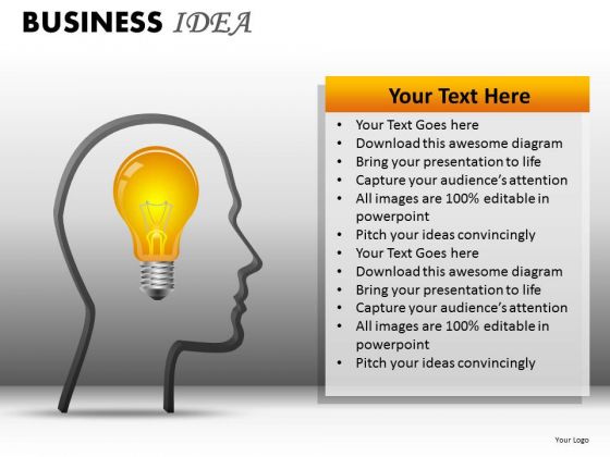 Business Framework Model Business Idea Strategy Diagram