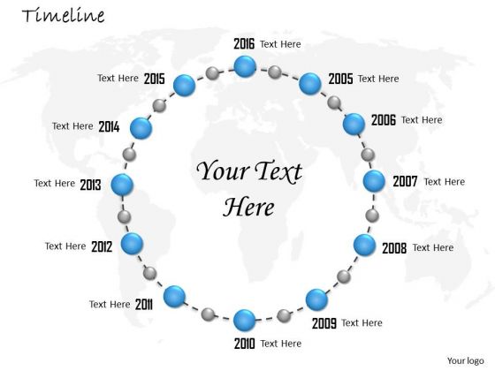 Business Framework Model Circular Business Timeline Roadmap Diagram Strategy Diagram
