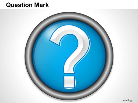 Business Framework Question Mark Template PowerPoint Presentation
