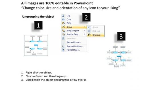 Business Framework Snowflake Strategy Map PowerPoint Presentation