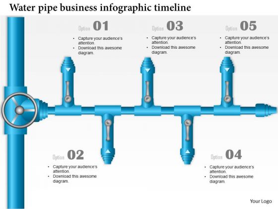 Business Framework Water Pipe Business Infographic Timeline PowerPoint Presentation