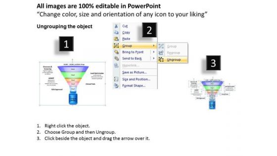 Business Funnels PowerPoint Templates Strategy Drug Discovery Process Ppt Slides