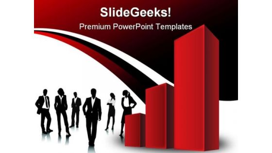 Business Graph Success PowerPoint Templates And PowerPoint Backgrounds 1211