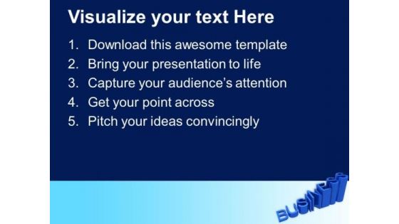 Business Growth Deal Signed PowerPoint Templates Ppt Backgrounds For Slides 0313