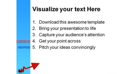 Business Growth Success PowerPoint Themes And PowerPoint Slides 0511