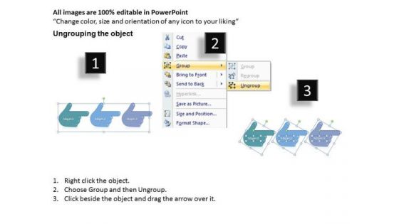 Business Improvement Process 3 Stages Marketing Diagram