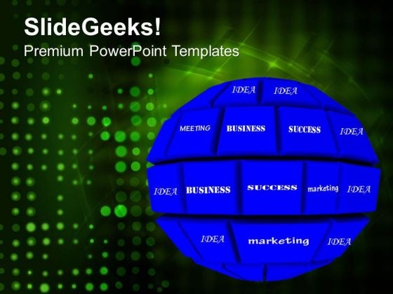 Business Is A Combination Of Different Ideas PowerPoint Templates Ppt Backgrounds For Slides 0513