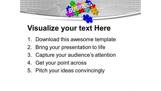 Business Is Combination Of Many Things PowerPoint Templates Ppt Backgrounds For Slides 0413