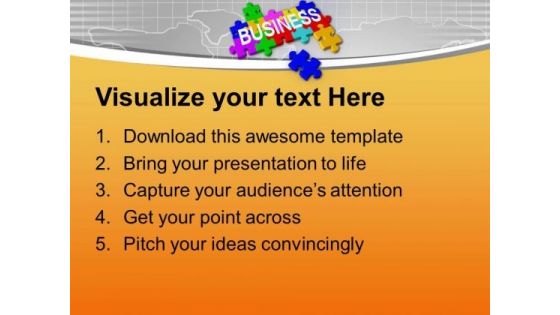 Business Is Combination Of Many Things PowerPoint Templates Ppt Backgrounds For Slides 0413