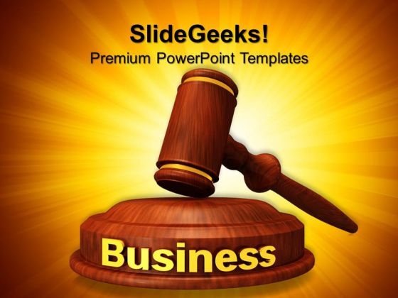 Business Law PowerPoint Templates And PowerPoint Themes 0612