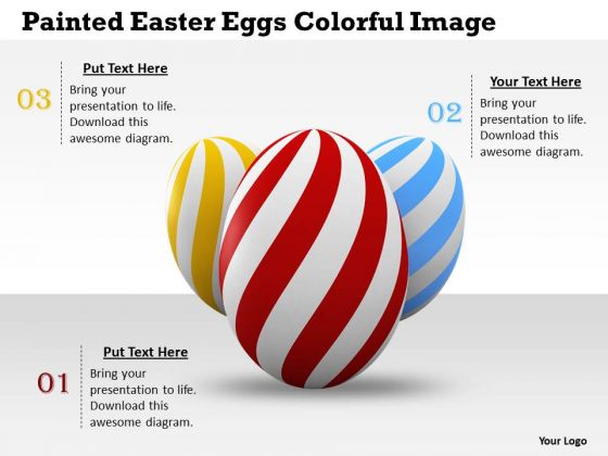 Business Level Strategy Painted Easter Eggs Colorful Image Pictures