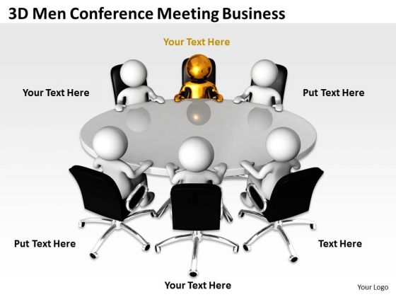 Business Logic Diagram Conference Meeting PowerPoint Templates Ppt Backgrounds For Slides