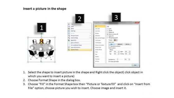 Business Logic Diagram Conference Meeting PowerPoint Templates Ppt Backgrounds For Slides