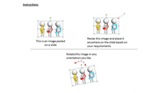 Business Management Strategy 3d Person Holding Music Notes Character