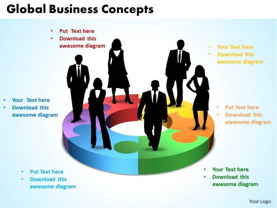 Business Marketing PowerPoint Templates Business Global Business Concepts Ppt Slides